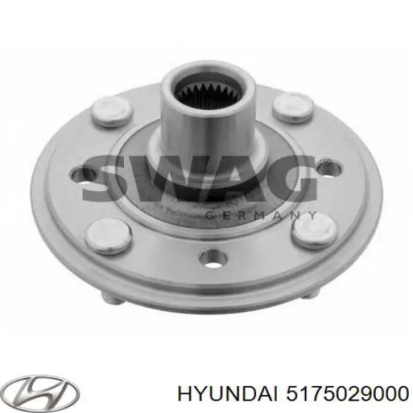 5175029000 Hyundai/Kia cubo de rueda delantero