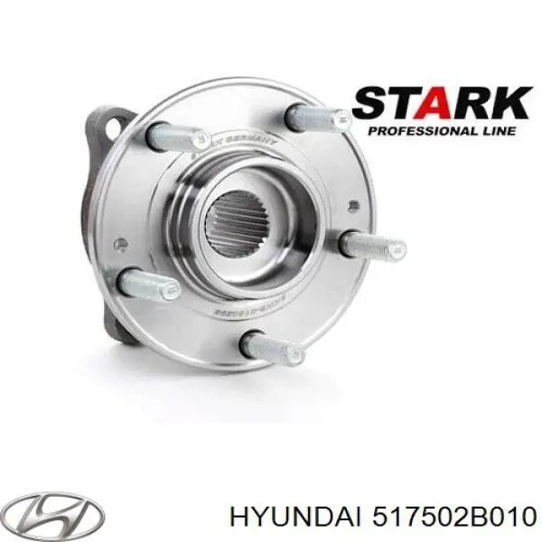 517502B010 Hyundai/Kia Cubo delantero