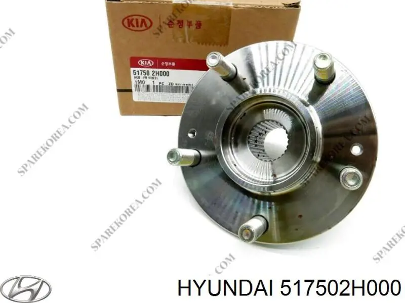Cubo de rueda delantero KIA Ceed ED