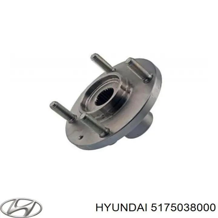 5175038000 Hyundai/Kia cubo de rueda delantero