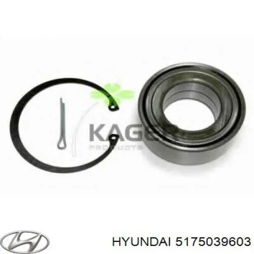 5175039603 Hyundai/Kia cubo de rueda delantero