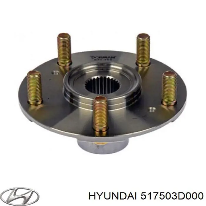 Buje de rueda delantero Hyundai/Kia 517503D000 precio, desde 23,82 EUR