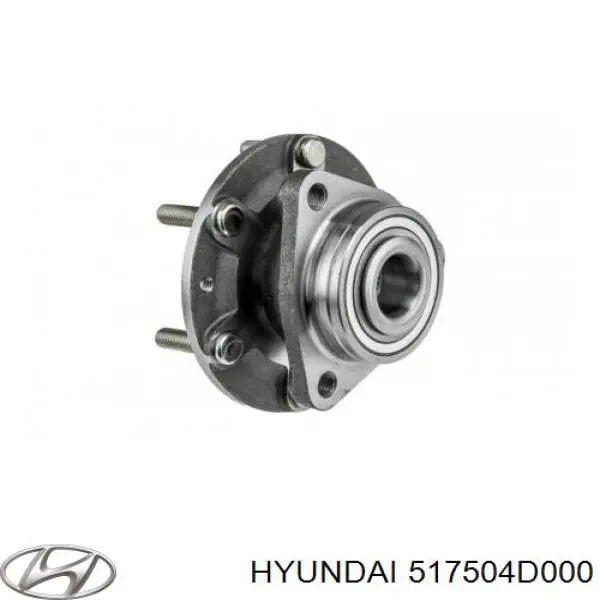 Buje de rueda Hyundai/Kia 517504D000