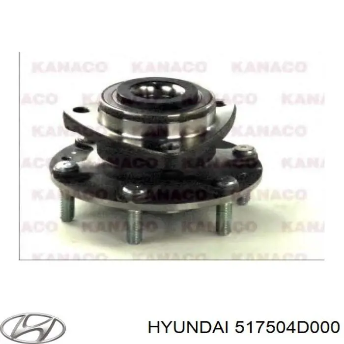 Buje de rueda delantero Hyundai/Kia 517504D000 precio, desde 95,29 EUR