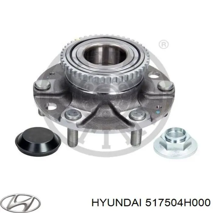 Buje de rueda delantero 517504H000 Hyundai/Kia