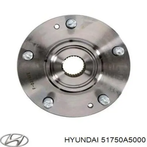 51750A5000 Hyundai/Kia cubo de rueda delantero