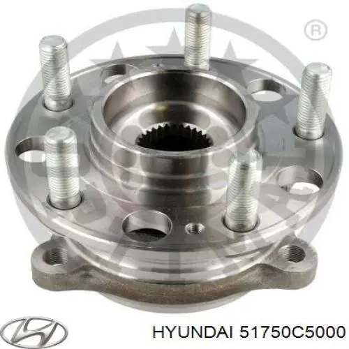 Buje de rueda Hyundai/Kia 51750C5000