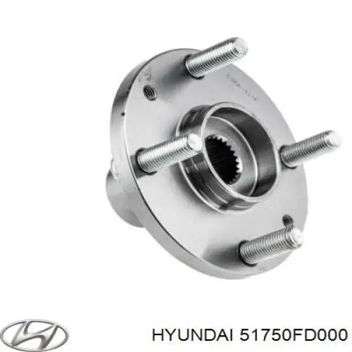 51750FD000 Hyundai/Kia Cubo delantero