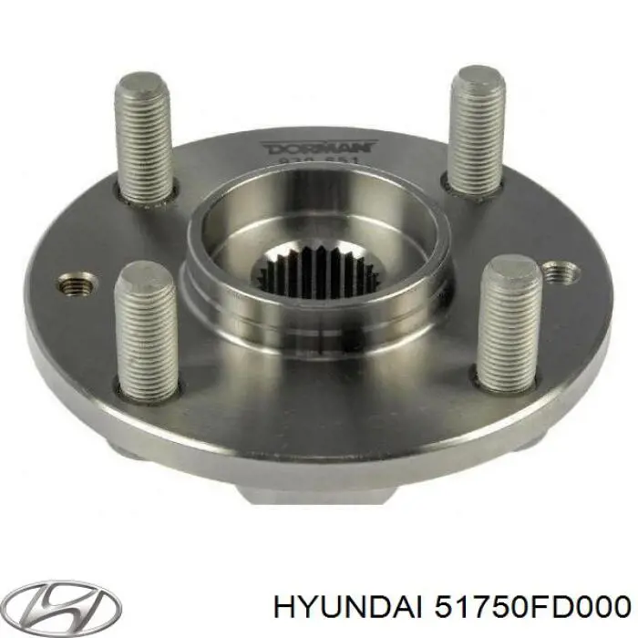 Buje de rueda delantero Hyundai/Kia 51750FD000 precio, desde 22,83 EUR