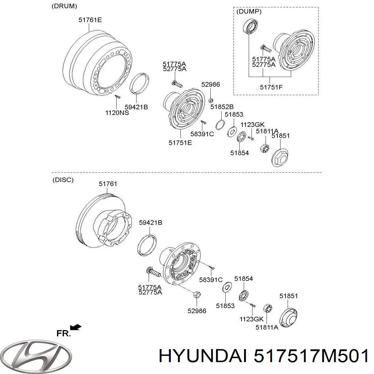 517517M501 Hyundai/Kia