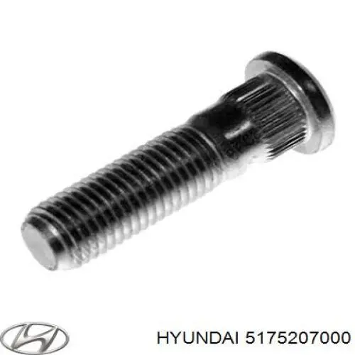Perno de cubo 5175207000 Hyundai/Kia