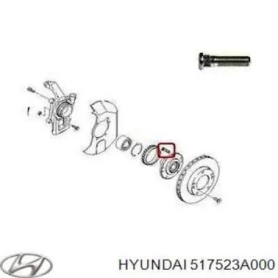 Comprar 517523A000 Hyundai/Kia Perno de cubo