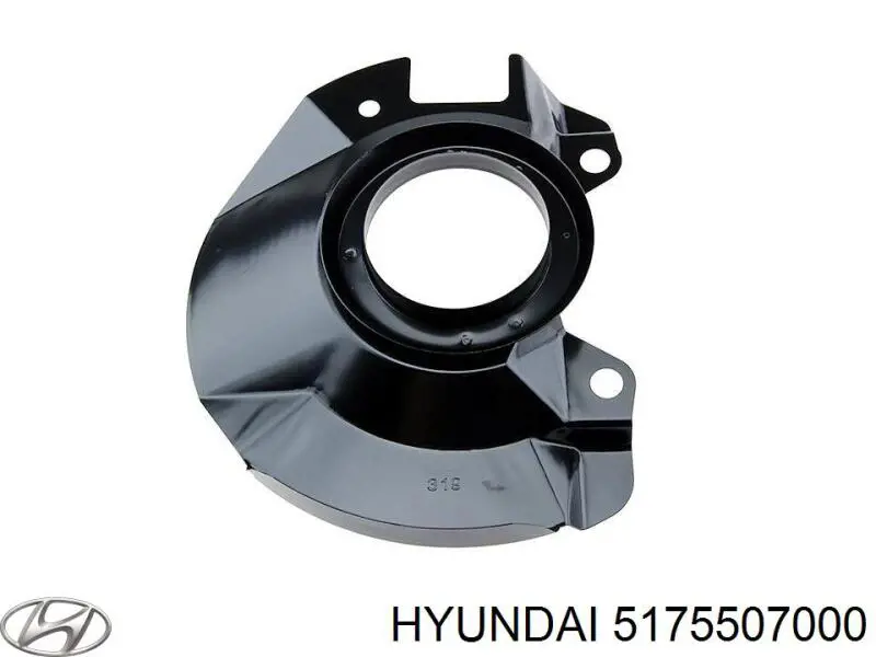 Protector del disco de freno delantero izquierdo Hyundai/Kia 5175507000 precio, desde 28,39 EUR