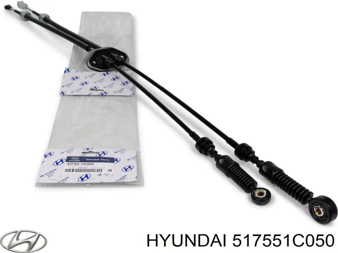 517551C050 Hyundai/Kia chapa protectora contra salpicaduras, disco de freno delantero izquierdo