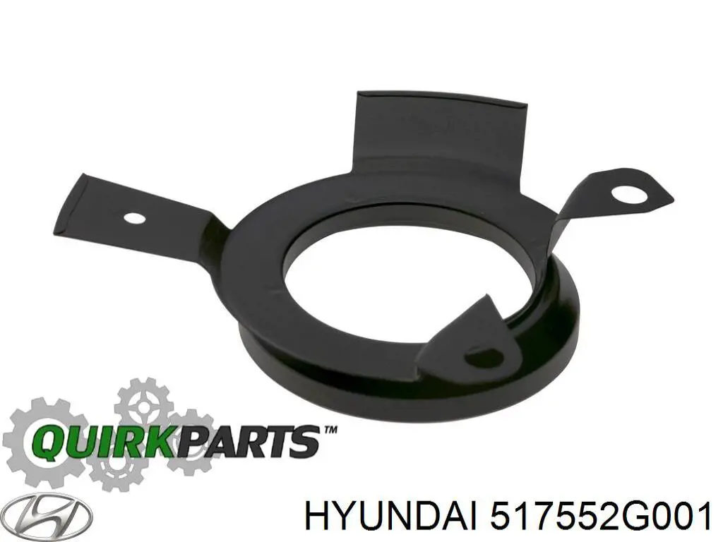 Protector del disco de freno delantero izquierdo Hyundai/Kia 517552G001 precio, desde  