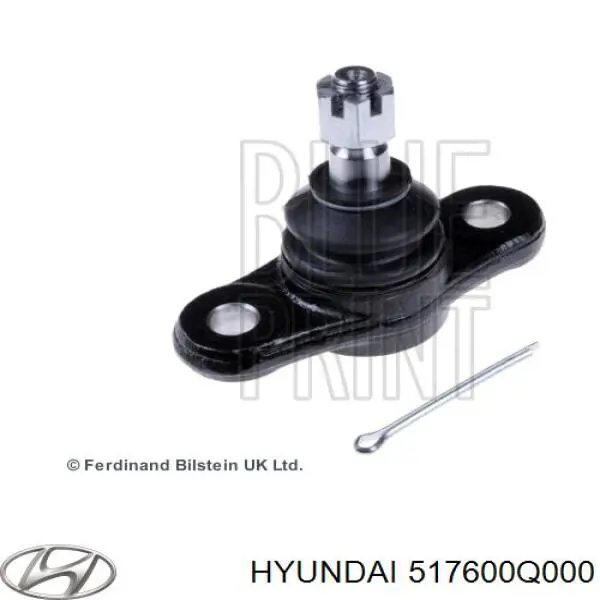 517600Q000 Hyundai/Kia rótula de suspensión inferior