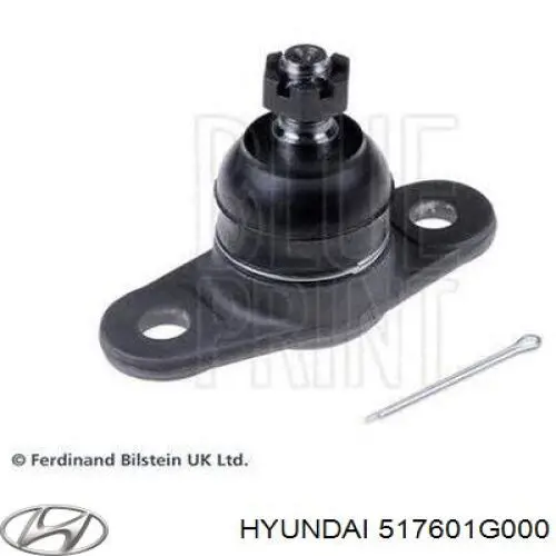 Rótula inferior de suspensión Hyundai/Kia 517601G000 precio, desde 21,24 EUR