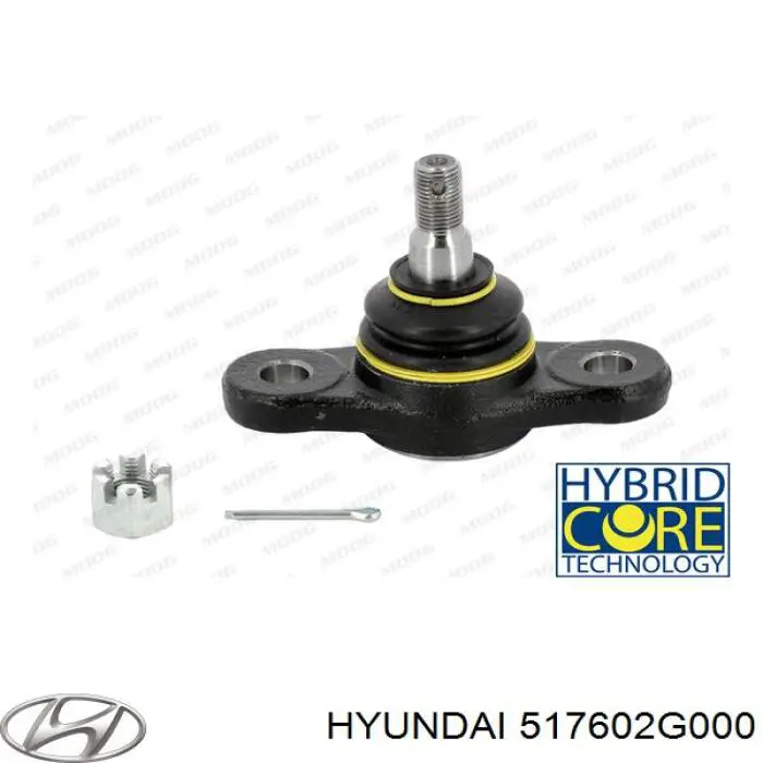 Rótula inferior de suspensión 517602G000 Hyundai/Kia