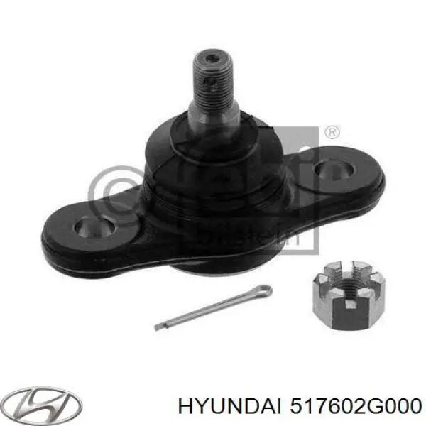 Rótula inferior de suspensión Hyundai/Kia 517602G000 precio, desde 27,15 EUR