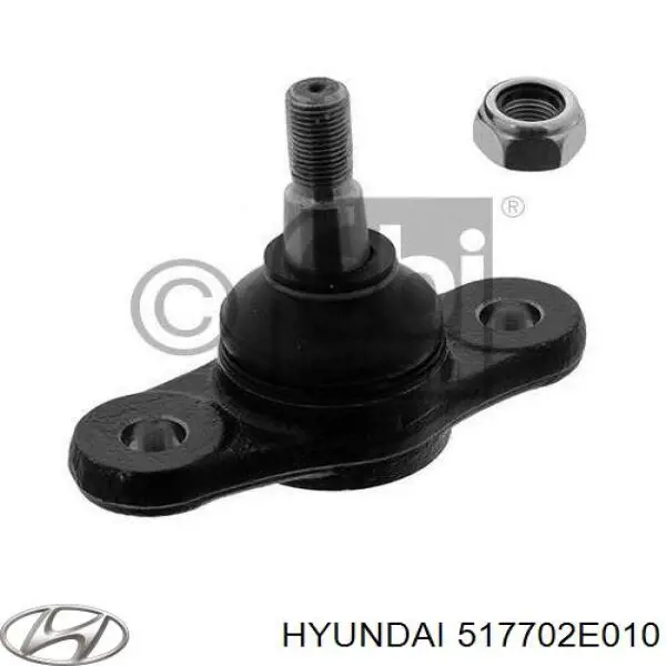 517702E010 Hyundai/Kia rótula de suspensión inferior