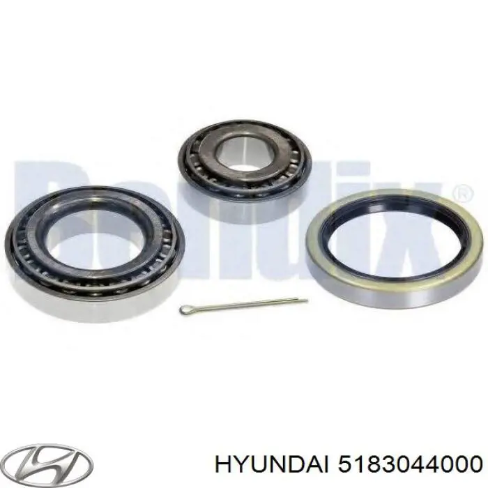 5183044000 Hyundai/Kia anillo retén, cubo de rueda delantero