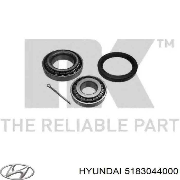 Comprar 5183044000 Hyundai/Kia Retén de cubo de rueda delantero