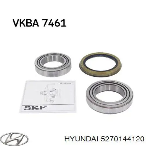 Cojinete interno del cubo de rueda delantera Hyundai/Kia 5270144120 precio, desde 33,80 EUR