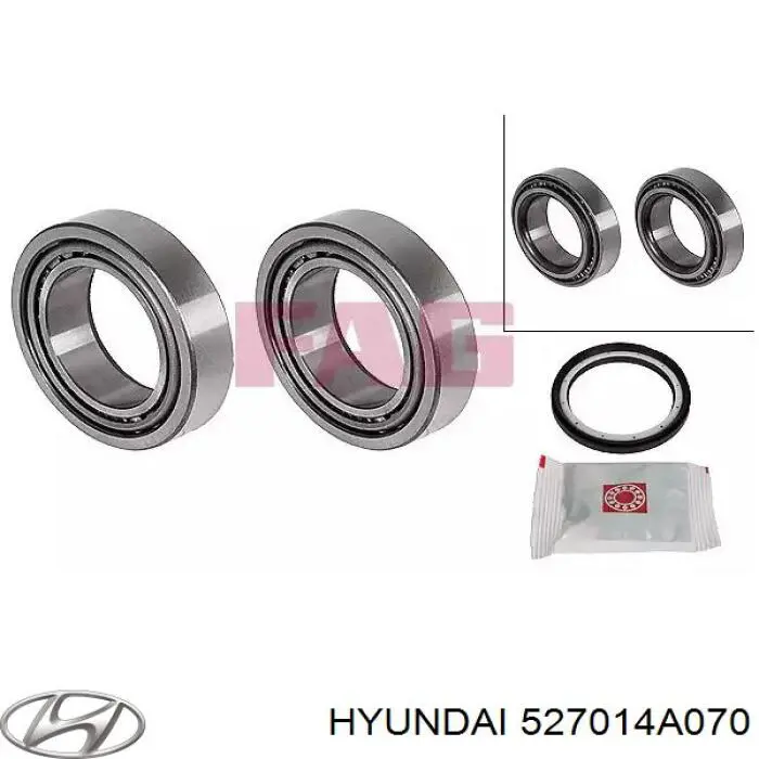 Cojinete de cubo Hyundai/Kia 527014A070