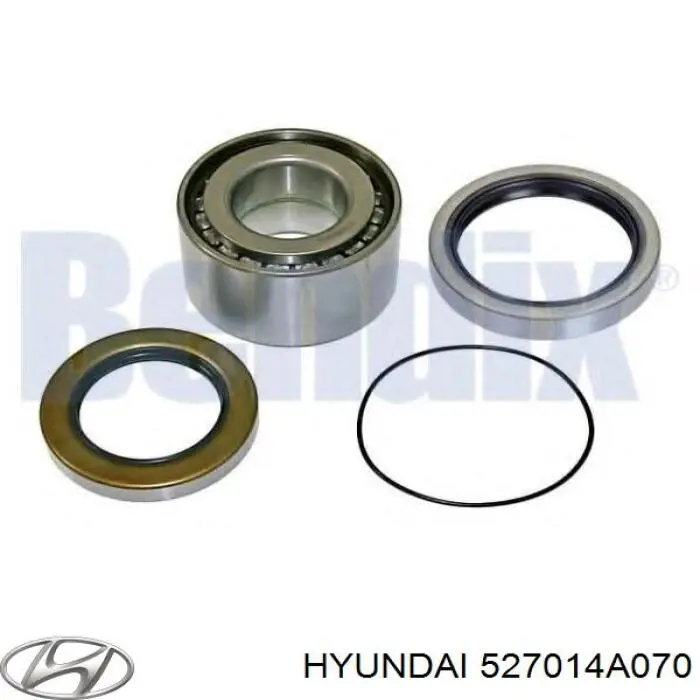 527014A070 Hyundai/Kia cojinete de rueda trasero