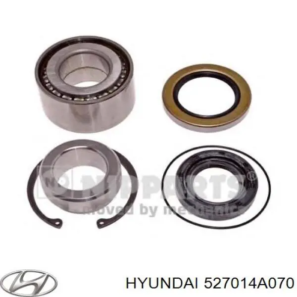 Cojinete de cubo delantero Hyundai/Kia 527014A070 precio, desde 38,52 EUR