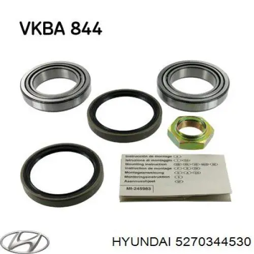 Comprar 5270344530 KBC Cojinete interno del cubo de rueda delantera