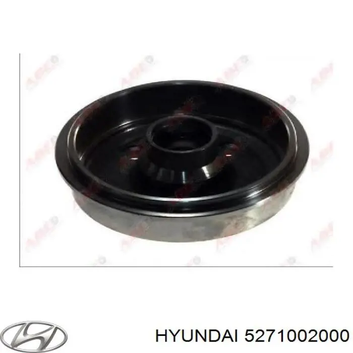 5271002000 Hyundai/Kia freno de tambor trasero