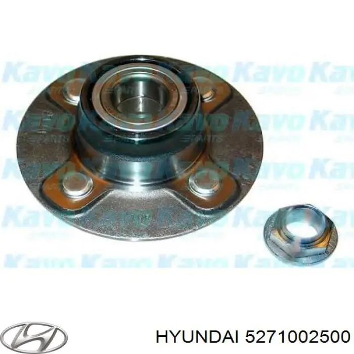 Comprar 5271002500 Hyundai/Kia Cubo de rueda, Eje trasero