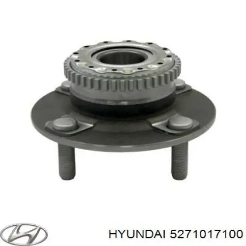 5271017100 Hyundai/Kia cubo de rueda trasero