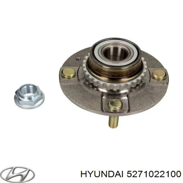 5271022100 Hyundai/Kia cubo de rueda trasero
