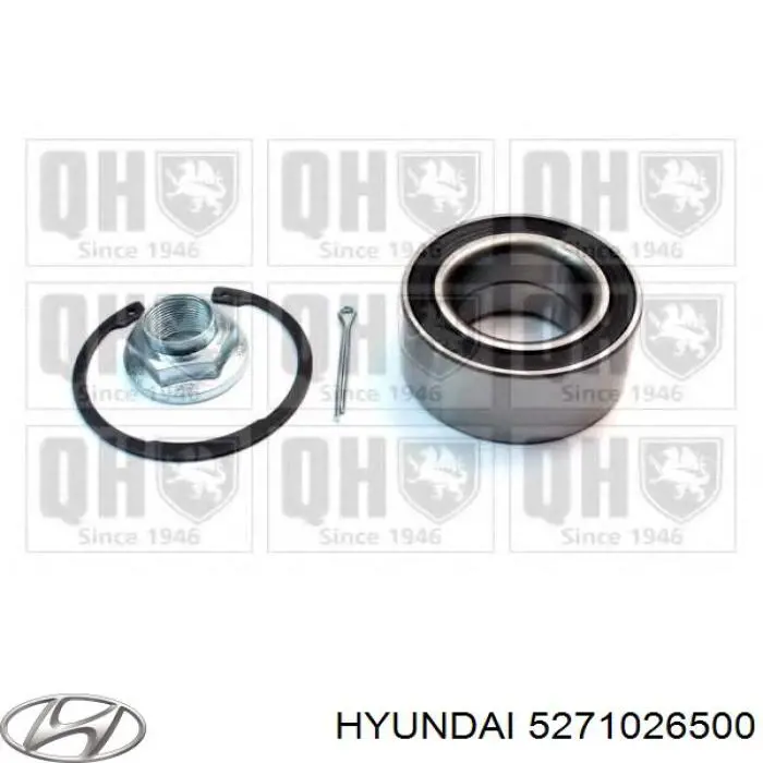 5271026500 Hyundai/Kia cojinete de rueda trasero