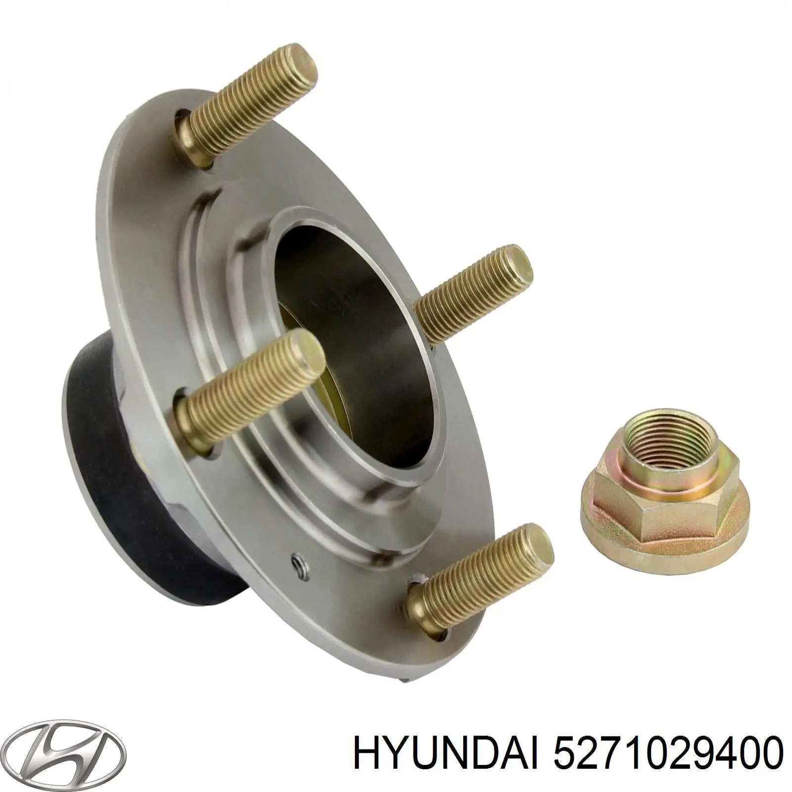 Cubo de rueda trasero 5271029400 Hyundai/Kia