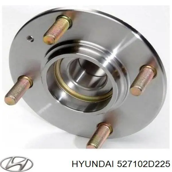 527102D225 Hyundai/Kia cubo de rueda trasero