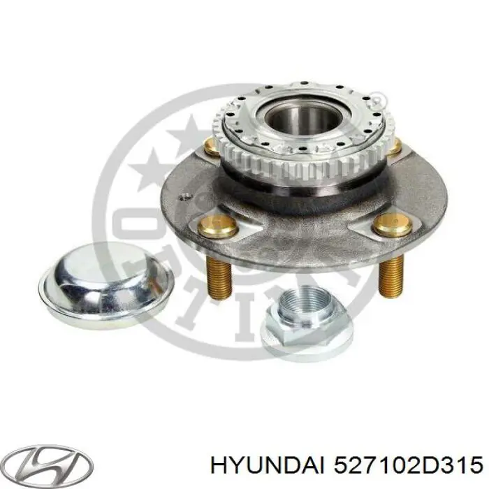 Cubo de rueda trasero 527102D315 Hyundai/Kia
