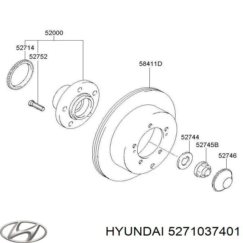 5271037401 Hyundai/Kia