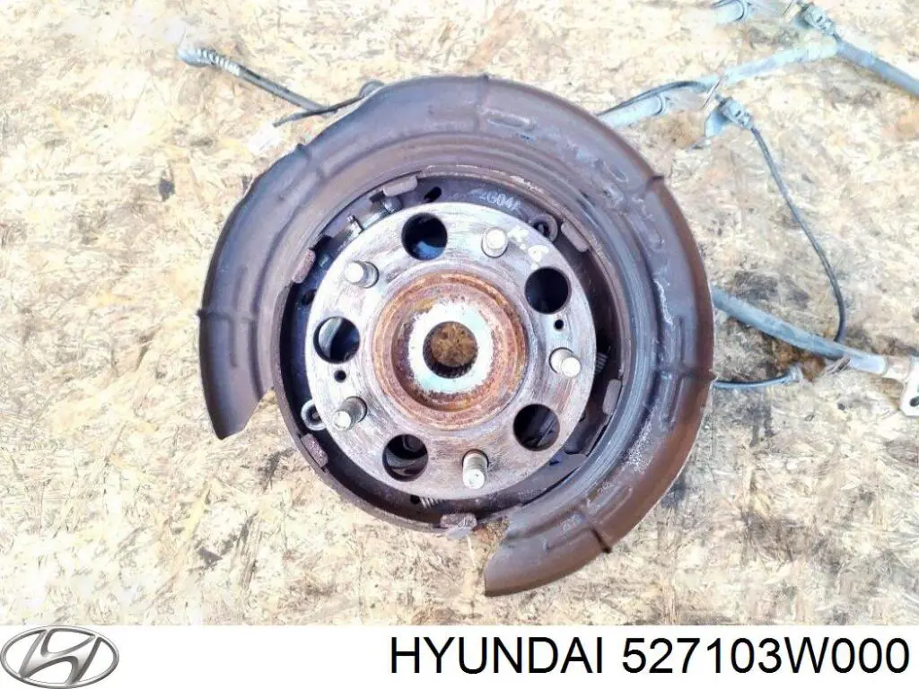 527103W000 Hyundai/Kia muñón del eje, suspensión de rueda, trasero izquierdo