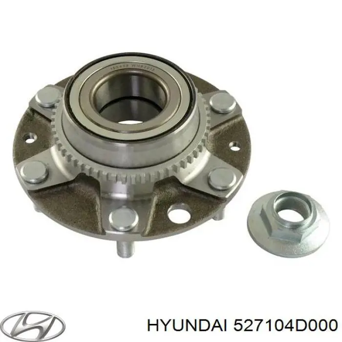 527104D000 Hyundai/Kia cubo de rueda trasero