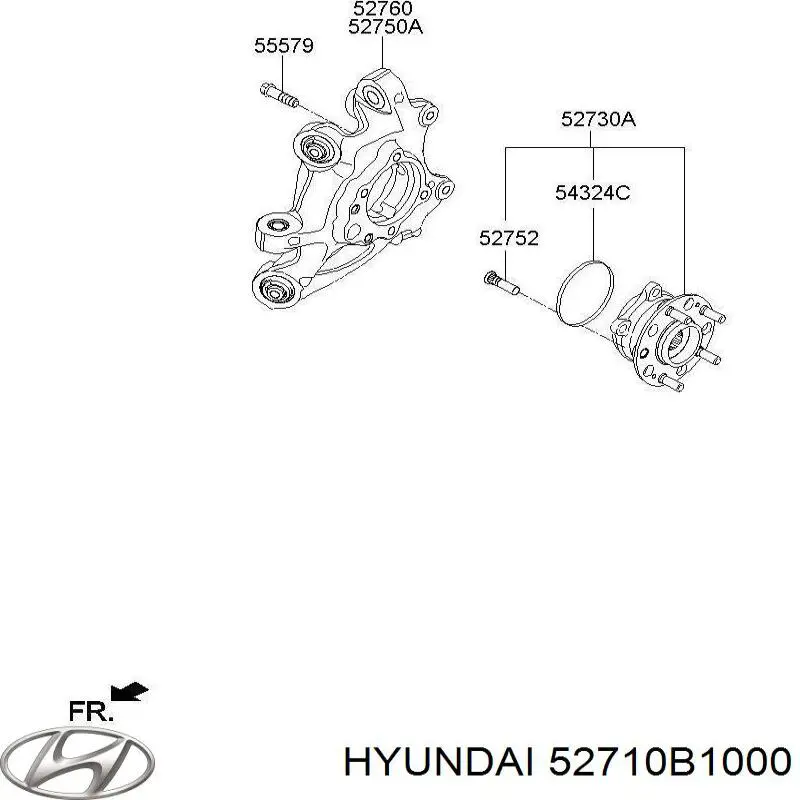 52710B1000 Hyundai/Kia