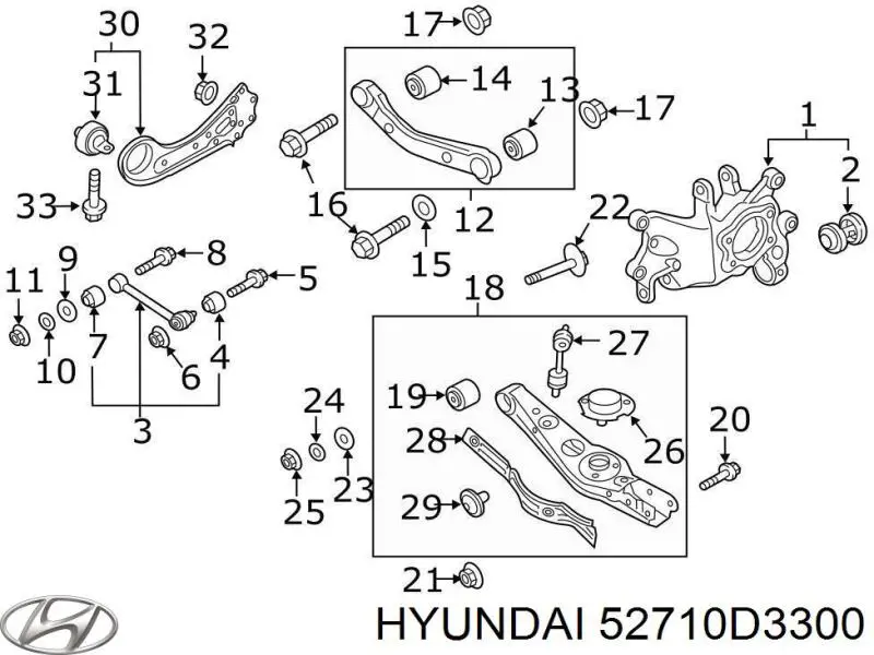 52710D3300 Hyundai/Kia