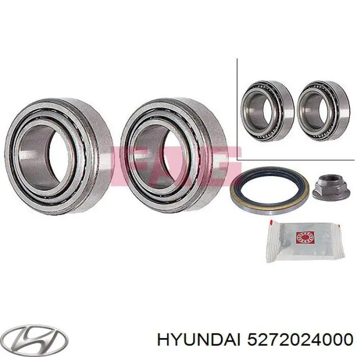 Cojinete de rueda 5272024000 Hyundai/Kia