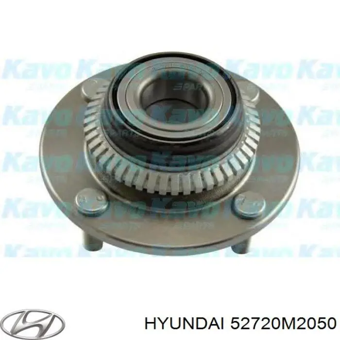 52720M2050 Hyundai/Kia cubo de rueda trasero