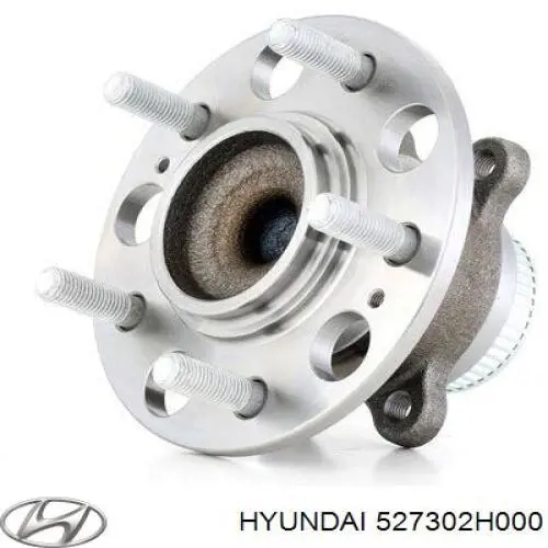 527302H000 Hyundai/Kia cubo de rueda trasero