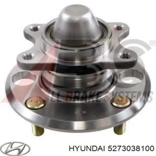 5273038100 Hyundai/Kia cubo de rueda trasero