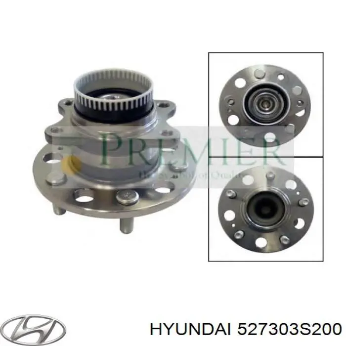 Cubo de rueda trasero 527303S200 Hyundai/Kia
