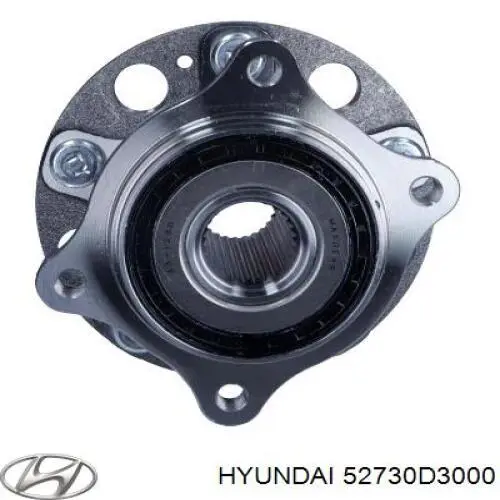 52730D3000 Hyundai/Kia cubo de rueda trasero